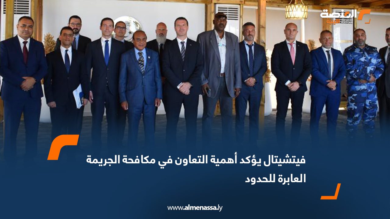 فيتشيتال يؤكد أهمية التعاون في مكافحة الجريمة العابرة للحدود