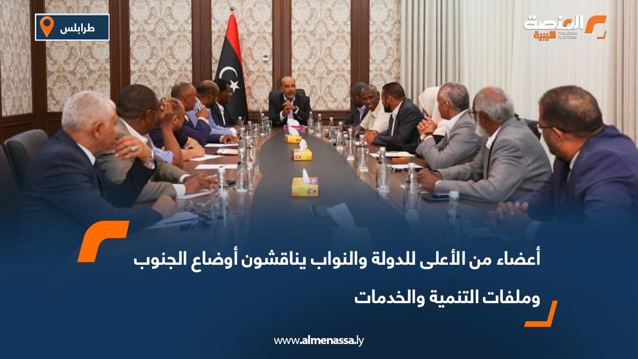 أعضاء من الأعلى للدولة والنواب يناقشون أوضاع الجنوب وملفات التنمية والخدمات