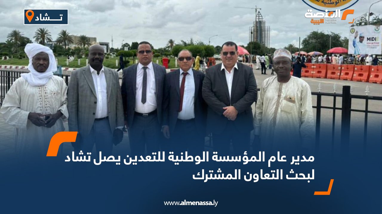 مدير عام المؤسسة الوطنية للتعدين يصل تشاد لبحث التعاون المشترك