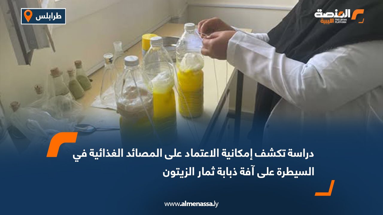 دراسة تكشف إمكانية الاعتماد على المصائد الغذائية في السيطرة على آفة ذبابة ثمار الزيتون