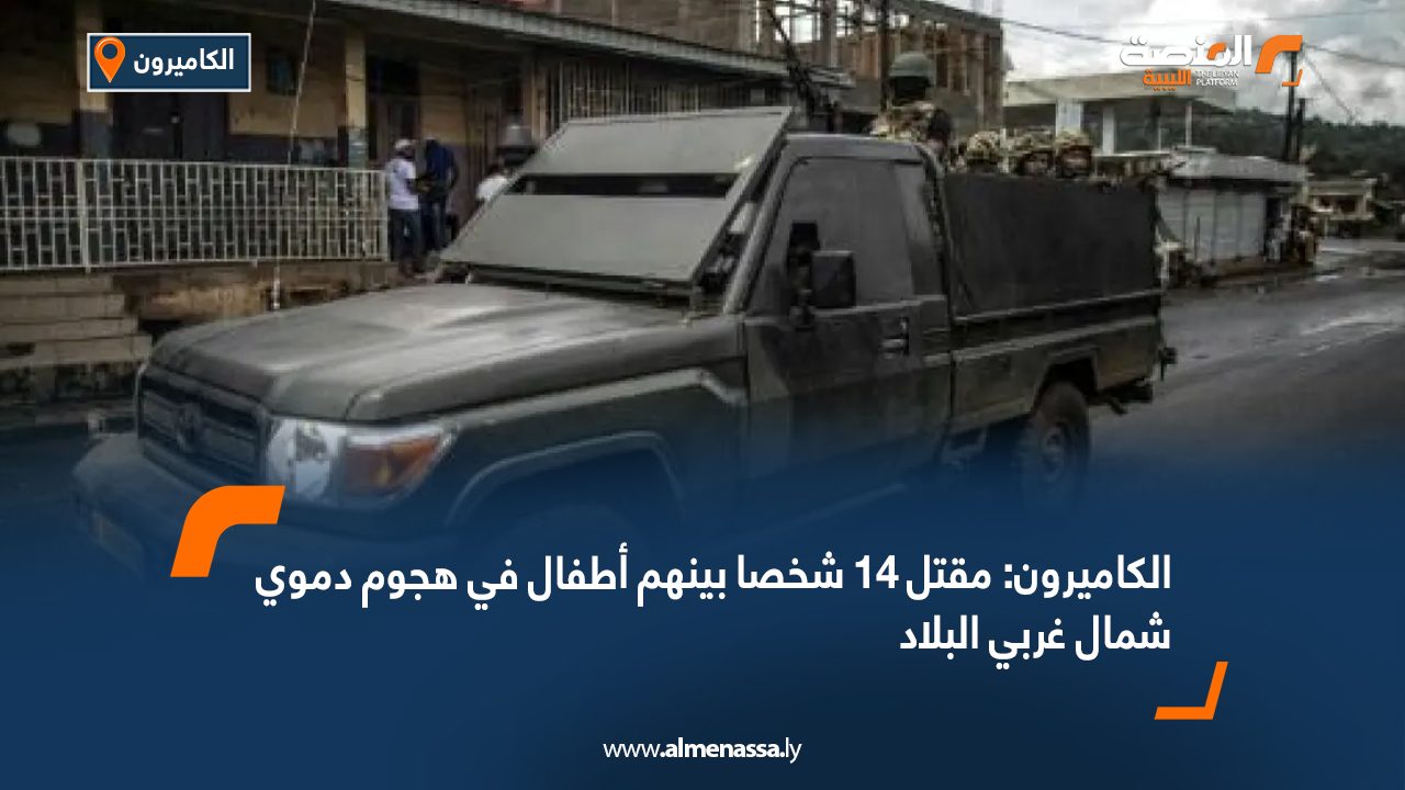 الكاميرون: مقتل 14 شخصا بينهم أطفال في هجوم دموي شمال غربي البلاد