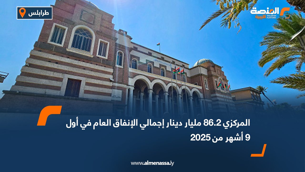المركزي: 86.2 مليار دينار إجمالي الإنفاق العام في أول 9 أشهر من 2025