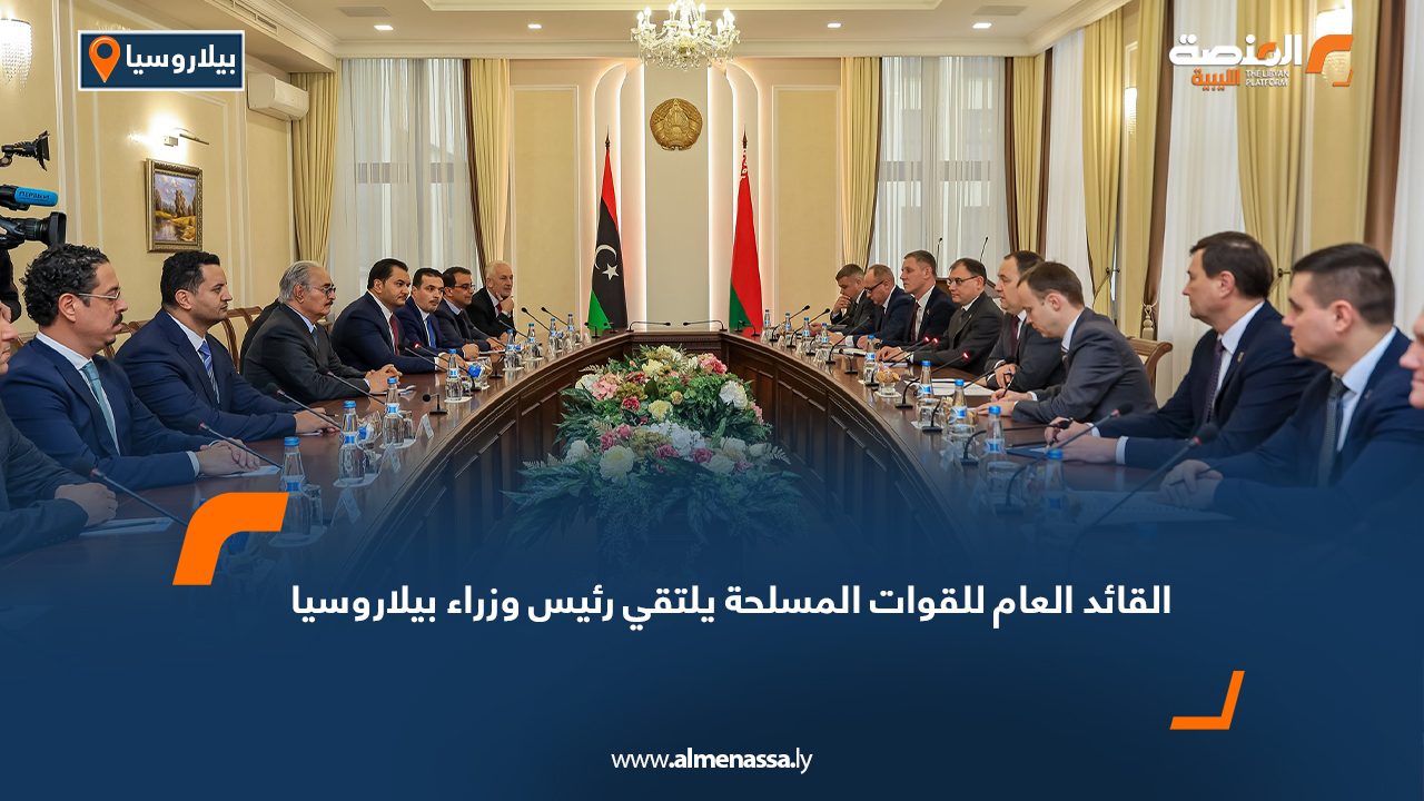 القائد العام للقوات المسلحة يلتقي رئيس وزراء بيلاروسيا