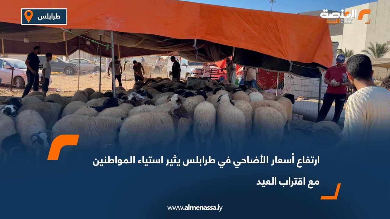 ارتفاع أسعار الأضاحي في طرابلس يثير استياء المواطنين مع اقتراب العيد