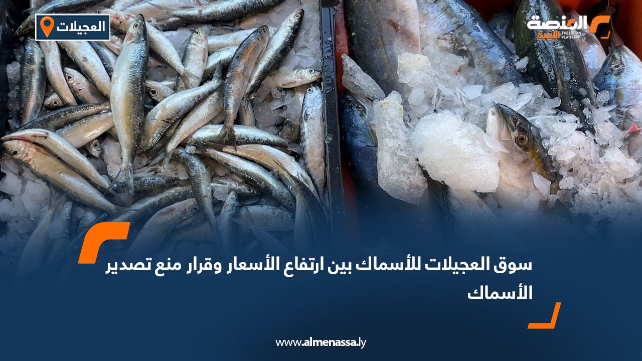 سوق العجيلات للأسماك بين ارتفاع الأسعار وقرار منع تصدير الأسماك