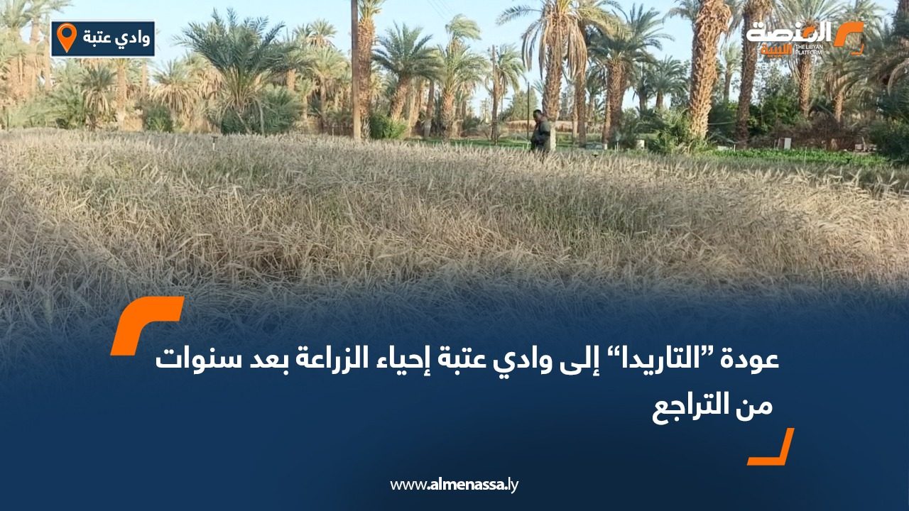 عودة “التاريدا” إلى وادي عتبة إحياء الزراعة بعد سنوات من التراجع