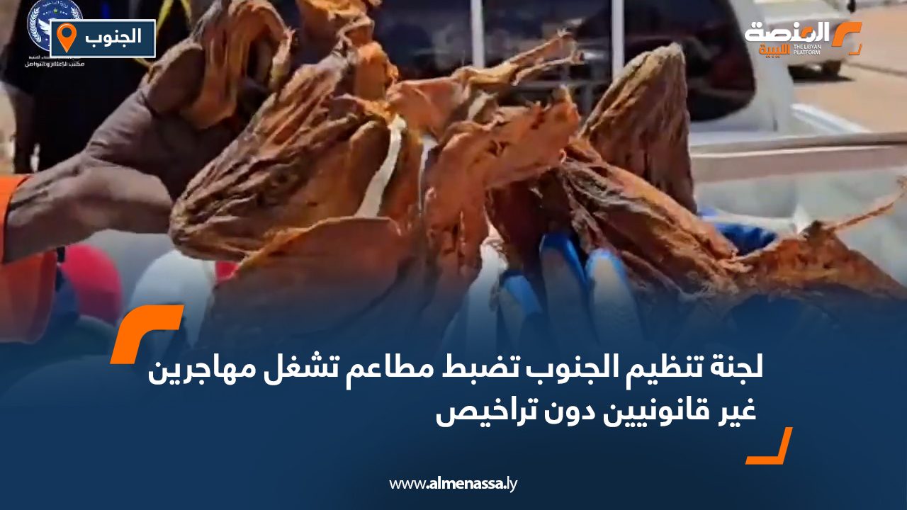 لجنة تنظيم الجنوب تضبط مطاعم تشغل مهاجرين غير قانونيين دون تراخيص