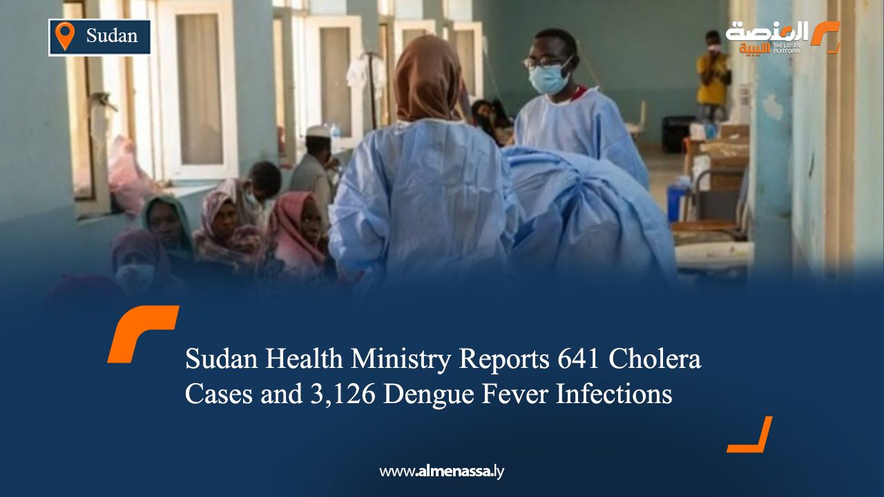 Sudan Health Ministry Reports 641 Cholera Cases and 3,126 Dengue Fever Infections