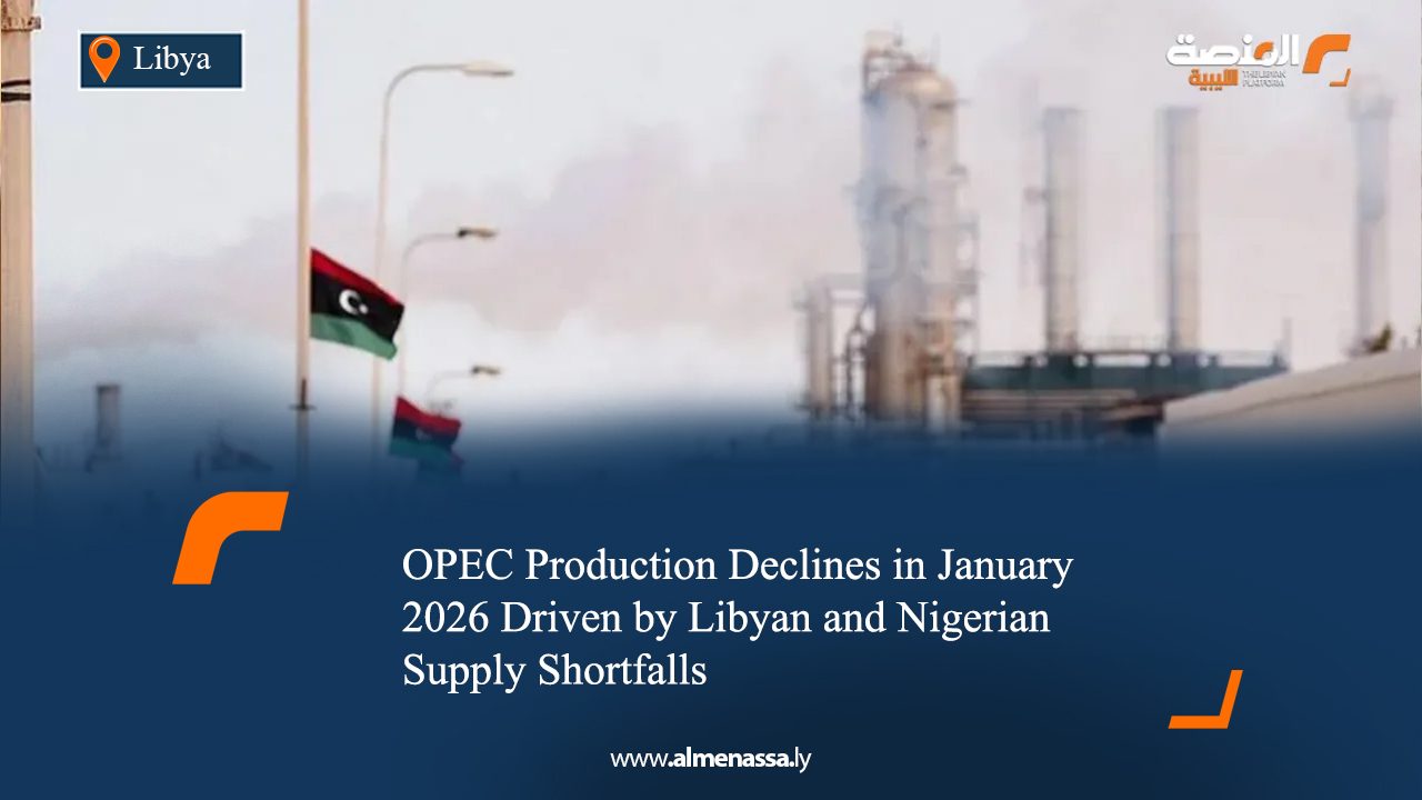 OPEC Production Declines in January 2026 Driven by Libyan and Nigerian Supply Shortfalls