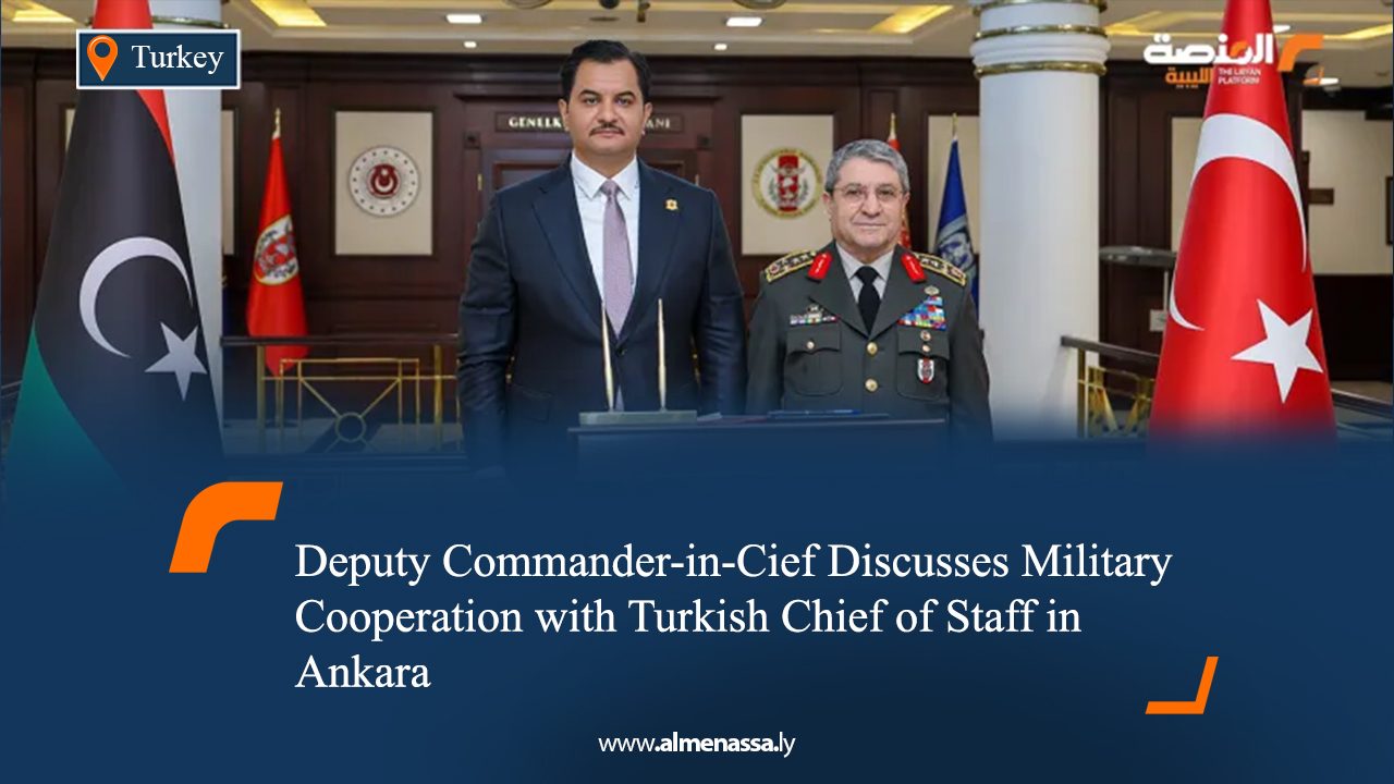 Deputy Commander-in-Cief Discusses Military Cooperation with Turkish Chief of Staff in Ankara