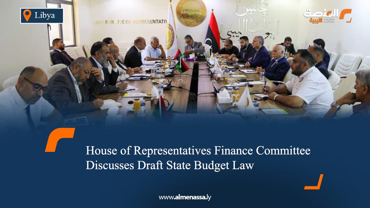 House of Representatives Finance Committee Discusses Draft State Budget Law