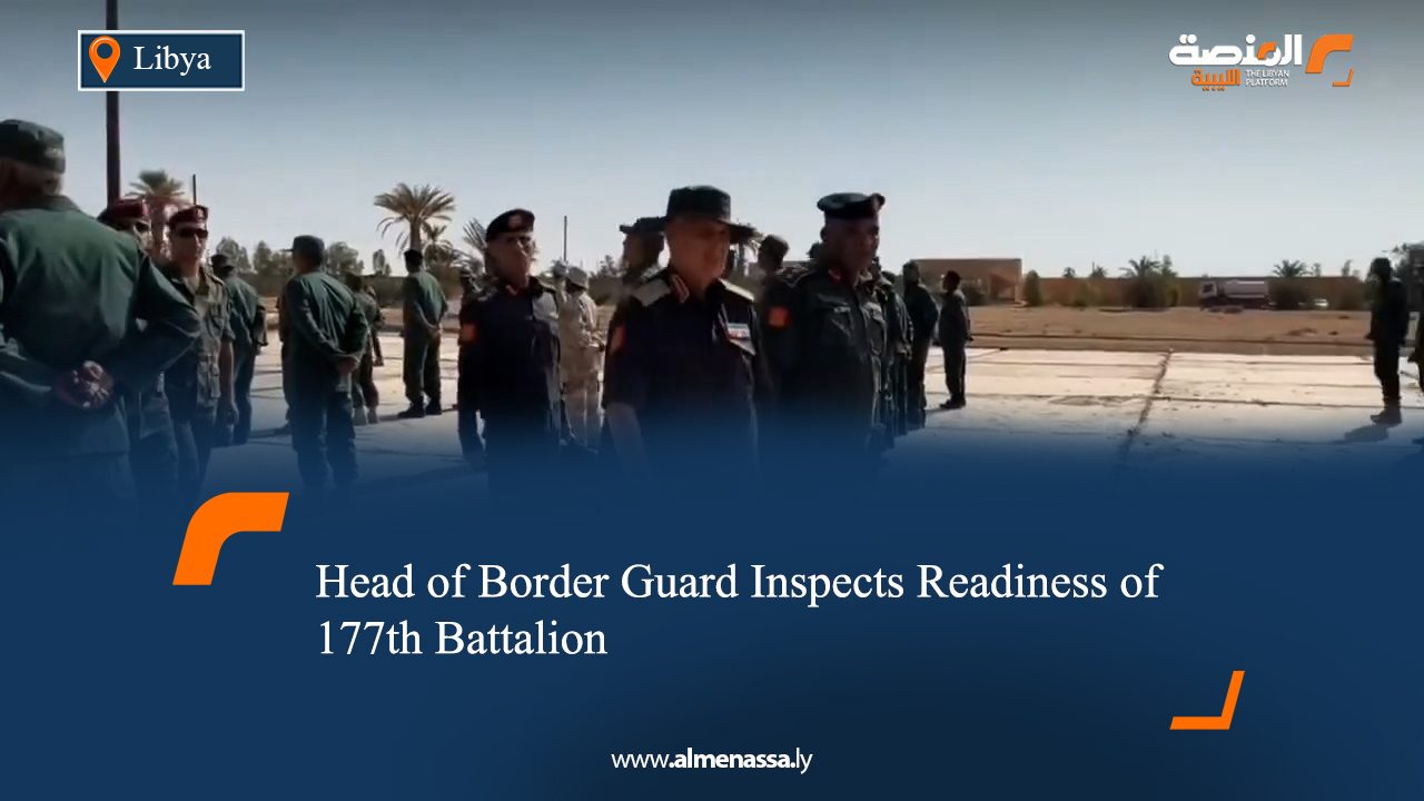 Head of Border Guard Inspects Readiness of 177th Battalion